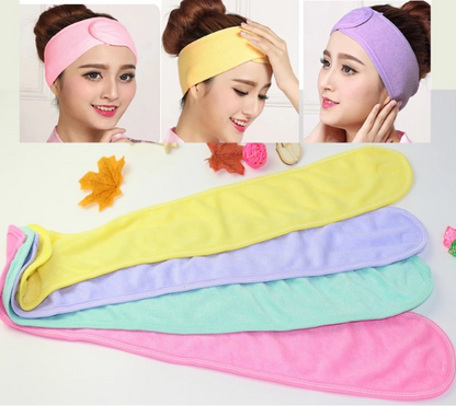 Beauty Head-Cloth Adjustable Facial Band